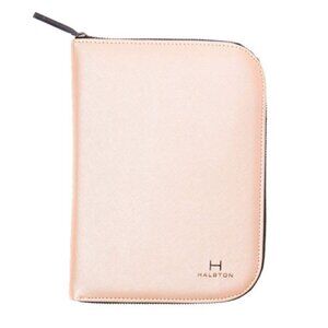 Halston Travel Jewelry Organizer Gold #2615